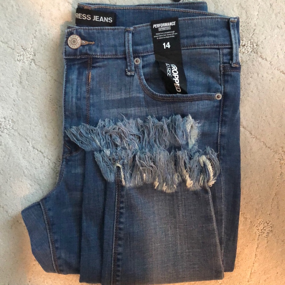 Express Mid Rise Jeans